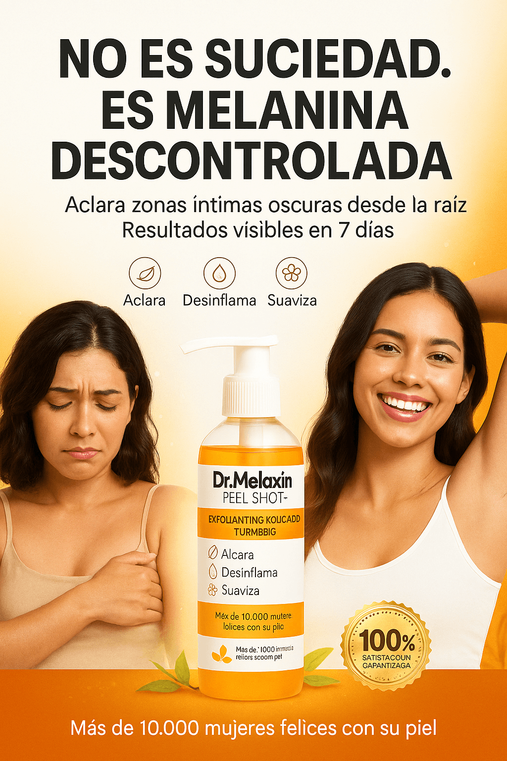 SPRAY DE CURCUMA: YO CREÍA QUE ESAS MANCHAS ERAN PARA SIEMPRE… HASTA QUE DESCUBRÍ LES ESTA FUNCIONANDO A MUCHAS COLOMBIANAS