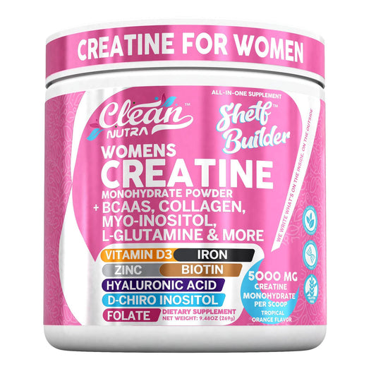 Creatina con inositol shetf builder - Elimina el estacamiento y la lentitud de tu cuerpo