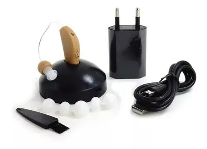 AUDÍFONO RECARGABLE CON BATERÍA DE LARGA DURACIÓN🔋