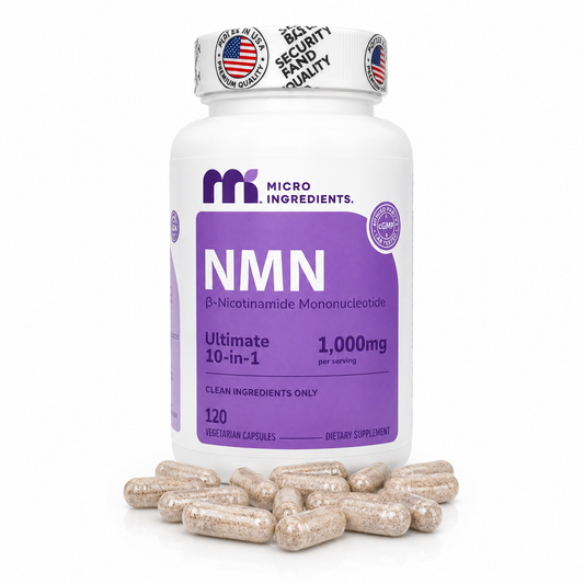 Nmn Micro Ingredients 120 Capsulas