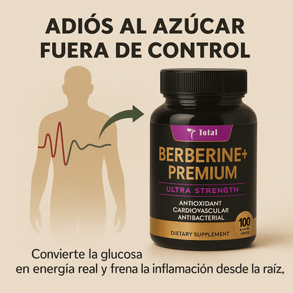 BERBERINA: SE ACERCA DICIEMBRE… ¿VAS A SEGUIR INFLAMADO, CANSADO Y ACUMULANDO GRASA POR TU AZÚCAR EN SANGRE?
